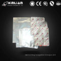 flat pouch aluminum foil bag with zipper/ziplock aluminum foil bag